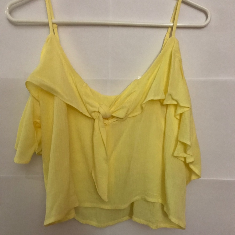 Yellow blouse